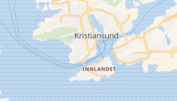 Kristiansund - szczegółowa mapa Google