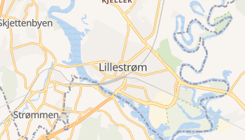 Lillestrøm - szczegółowa mapa Google