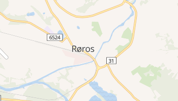 Røros - szczegółowa mapa Google