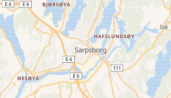 Sarpsborg - szczegółowa mapa Google