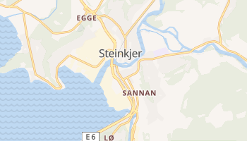 Steinkjer - szczegółowa mapa Google
