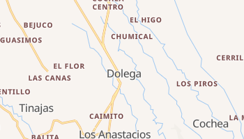 Dołęga - szczegółowa mapa Google