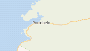 Portobelo - szczegółowa mapa Google