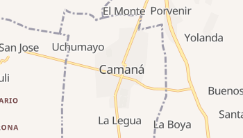 Camaná - szczegółowa mapa Google