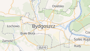 Bydgoszcz - szczegółowa mapa Google