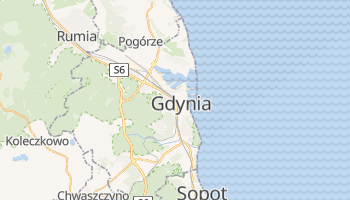 Gdynia - szczegółowa mapa Google