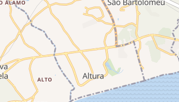 Lagoa - szczegółowa mapa Google