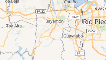 Bayamon - szczegółowa mapa Google