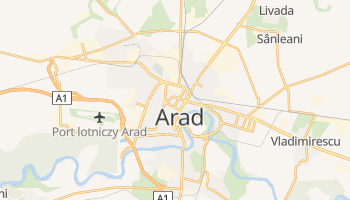 Arad - szczegółowa mapa Google