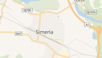 Simeria - szczegółowa mapa Google