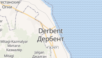 Derbent - szczegółowa mapa Google