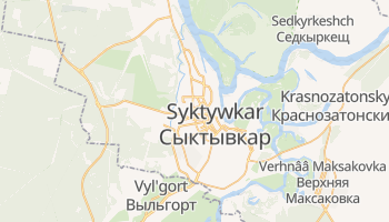 Syktywkar - szczegółowa mapa Google