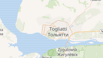 Togliatti - szczegółowa mapa Google