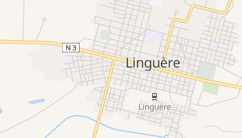 Linguère - szczegółowa mapa Google