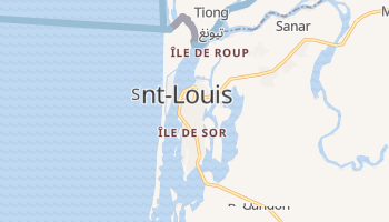 Saint Louis - szczegółowa mapa Google