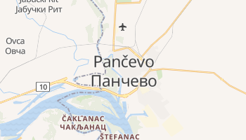 Pančevo - szczegółowa mapa Google