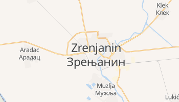 Zrenjanin - szczegółowa mapa Google