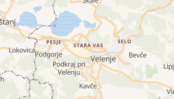 Velenje - szczegółowa mapa Google