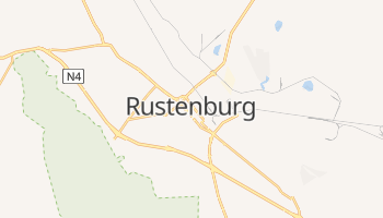Rustenburg - szczegółowa mapa Google