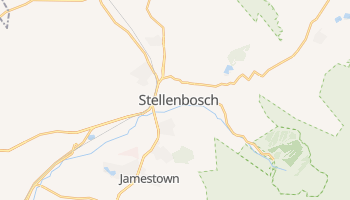 Stellenbosch - szczegółowa mapa Google