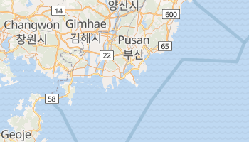 Busan - szczegółowa mapa Google