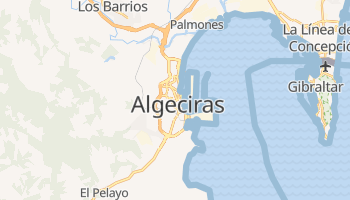 Algeciras - szczegółowa mapa Google