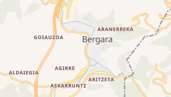 Bergara - szczegółowa mapa Google