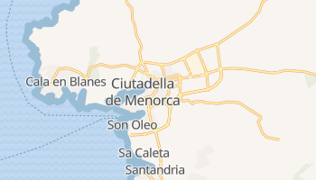 Ciudadela - szczegółowa mapa Google