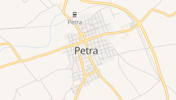 Petra - szczegółowa mapa Google