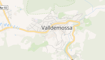 Valldemossa - szczegółowa mapa Google