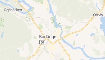 Gmina Borlänge - szczegółowa mapa Google