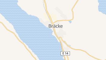Gmina Bräcke - szczegółowa mapa Google
