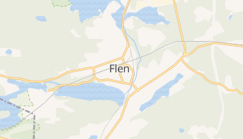 Flen - szczegółowa mapa Google