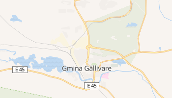 Gmina Gällivare - szczegółowa mapa Google