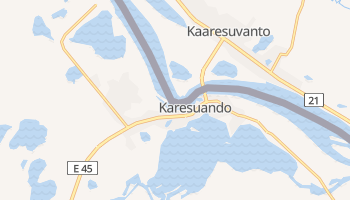Karesuando - szczegółowa mapa Google