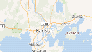 Karlstad - szczegółowa mapa Google