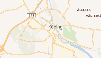 Köping - szczegółowa mapa Google