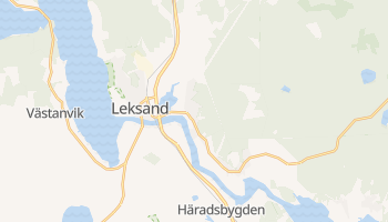Leksand - szczegółowa mapa Google