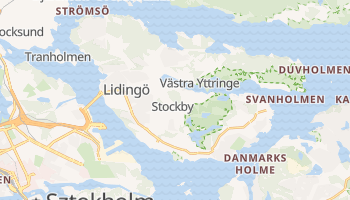 Gmina Lidingö - szczegółowa mapa Google