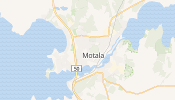 Motala - szczegółowa mapa Google