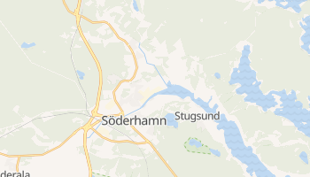 Gmina Söderhamn - szczegółowa mapa Google