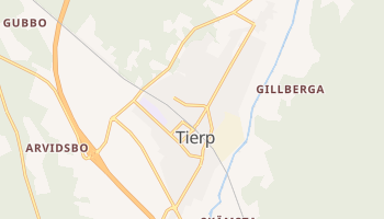 Tierp - szczegółowa mapa Google