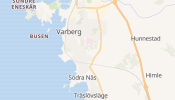 Varberg - szczegółowa mapa Google