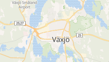 Växjö - szczegółowa mapa Google