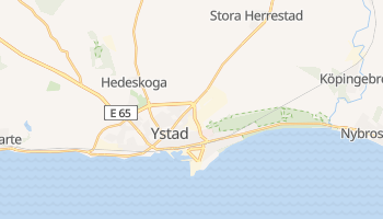 Ystad - szczegółowa mapa Google