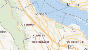 Horgen - szczegółowa mapa Google