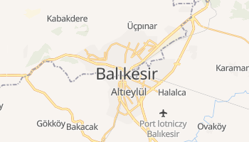 Balıkesir - szczegółowa mapa Google