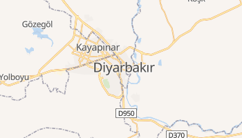 Diyarbakır - szczegółowa mapa Google