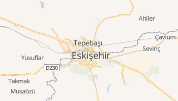 Eskişehir - szczegółowa mapa Google