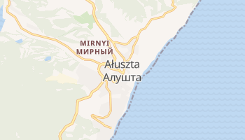 Ałuszta - szczegółowa mapa Google